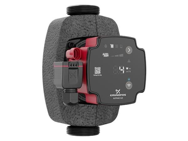 Grundfos ALPHA2 GO high-efficiency circulation pump (ALPHA2 GO) is a Grundfos product. Designed for reliable performance and long service life. Available across Iraq — contact us for pricing and delivery options.