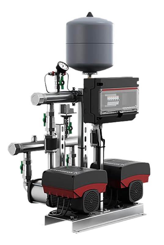 GRUNDFOS HYDRO MULTI E booster set (GRUNDFOS HYDRO MULTI E) is a Grundfos product. Designed for reliable performance and long service life. Available across Iraq — contact us for pricing and delivery options.