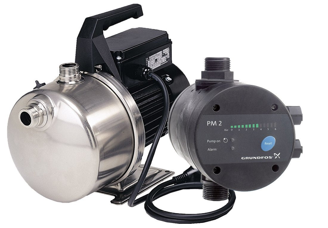 GRUNDFOS JP self-priming, single-stage centrifugal pump with pressure manager PM2 (PM2) is a Grundfos product. Designed for reliable performance and long service life. Available across Iraq — contact us for pricing and delivery options.
