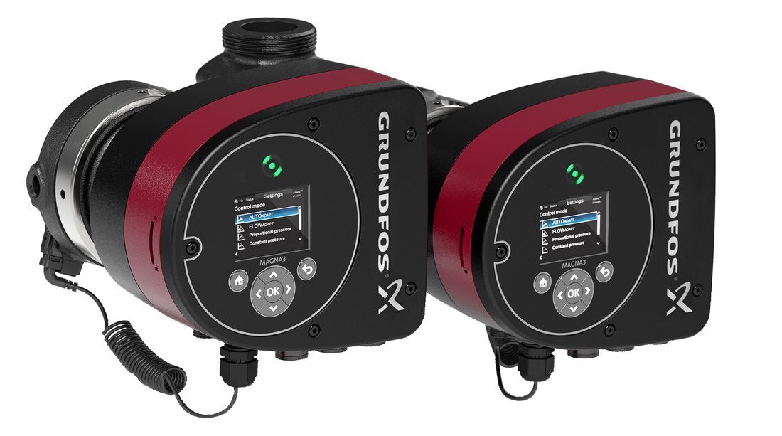 GRUNDFOS MAGNA3 D PN6/10 threaded circulator pump (MAGNA3 D) is a Grundfos product. Designed for reliable performance and long service life. Available across Iraq — contact us for pricing and delivery options.