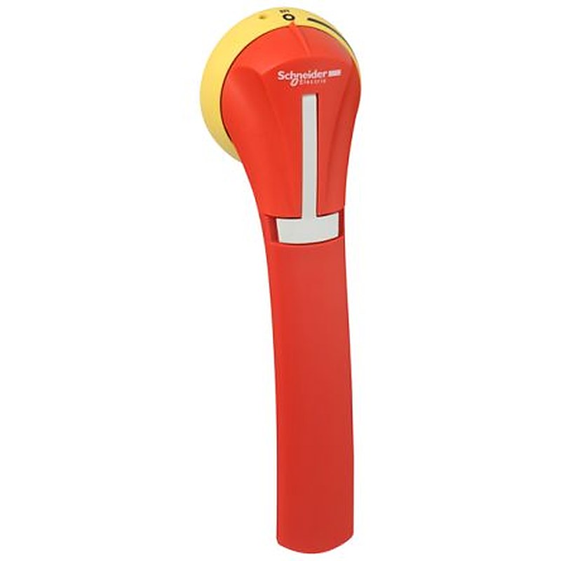 Schneider Electric Red, Yellow Rotary Handle, 27 cm, TeSys GS Series
