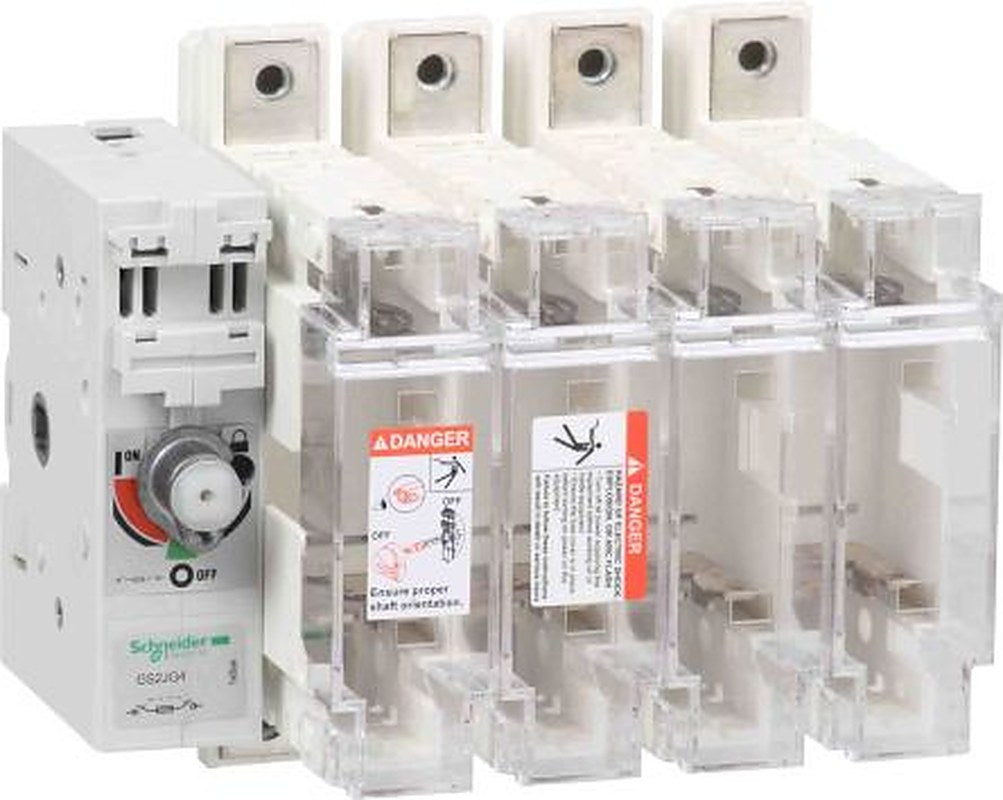 Schneider Electric Fuse Switch Disconnector, 4-Pole, 100 A, 100A