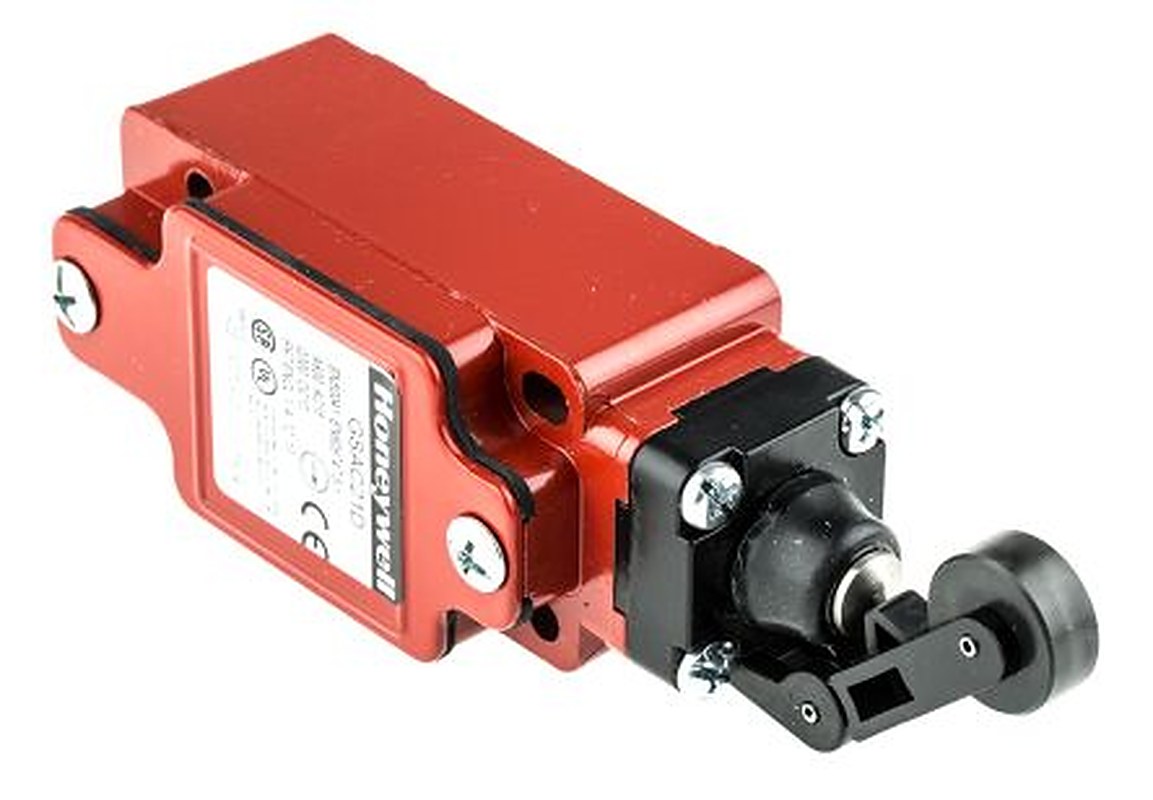 Honeywell GSS Series Roller Lever Limit Switch, DPDT, IP67, Metal Housing, 600V ac, 6A