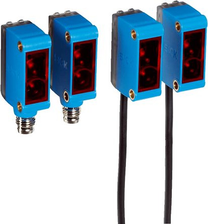 SICK Through Beam Photoelectric Sensor, Miniature Sensor