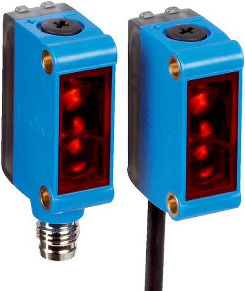 SICK Through Beam Photoelectric Sensor, Block Sensor