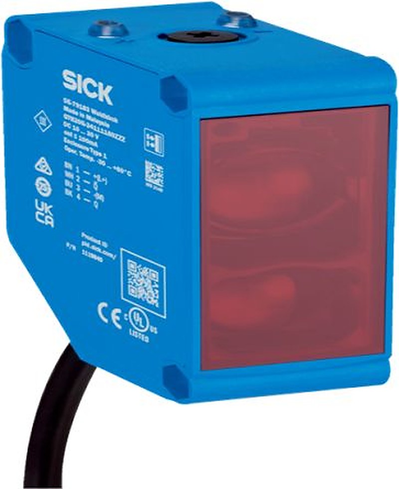 SICK Retroreflective Photoelectric Sensor, Rectangular Sensor