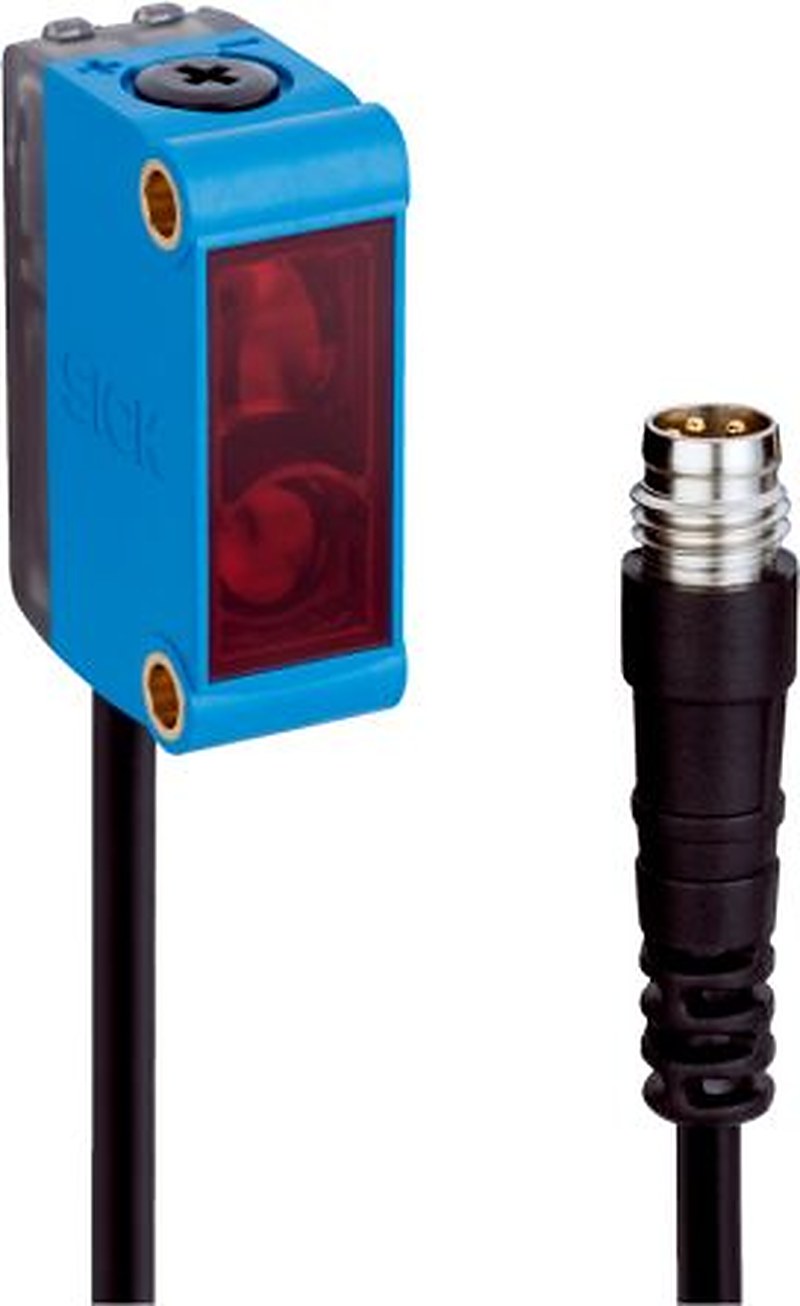 SICK Background Suppression Photoelectric Sensor, Rectangular Sensor