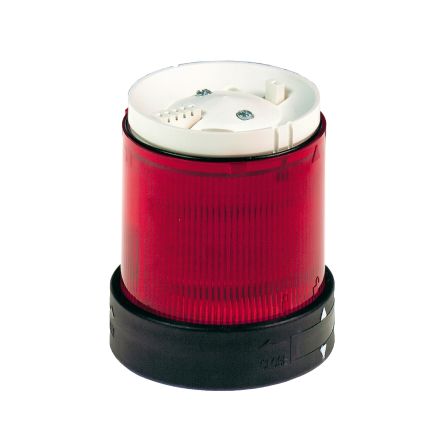 Schneider Electric XVB Series Red Steady Effect Beacon Tower, LED Bulb 24V ac/dc, AC/DC, IP66, IP65