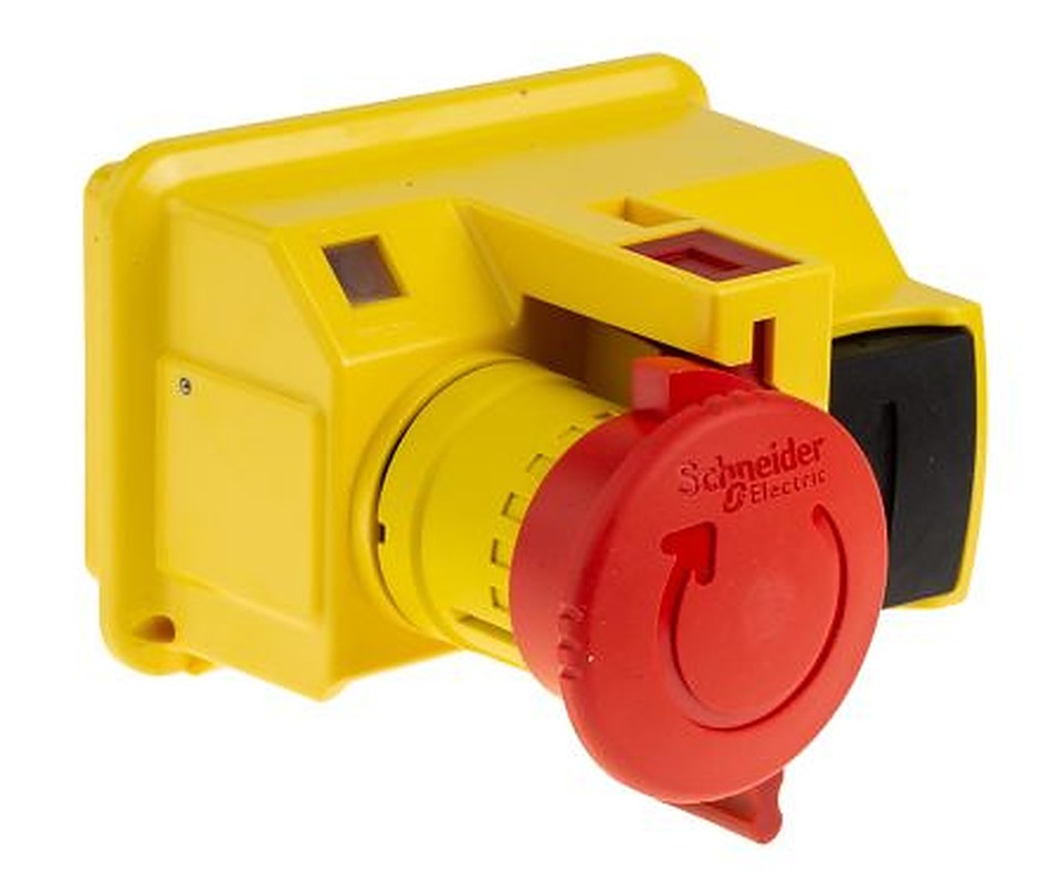 Schneider Electric Push Button Kit TeSyS GV Series Motor Accessory for Use with GV2 Series
