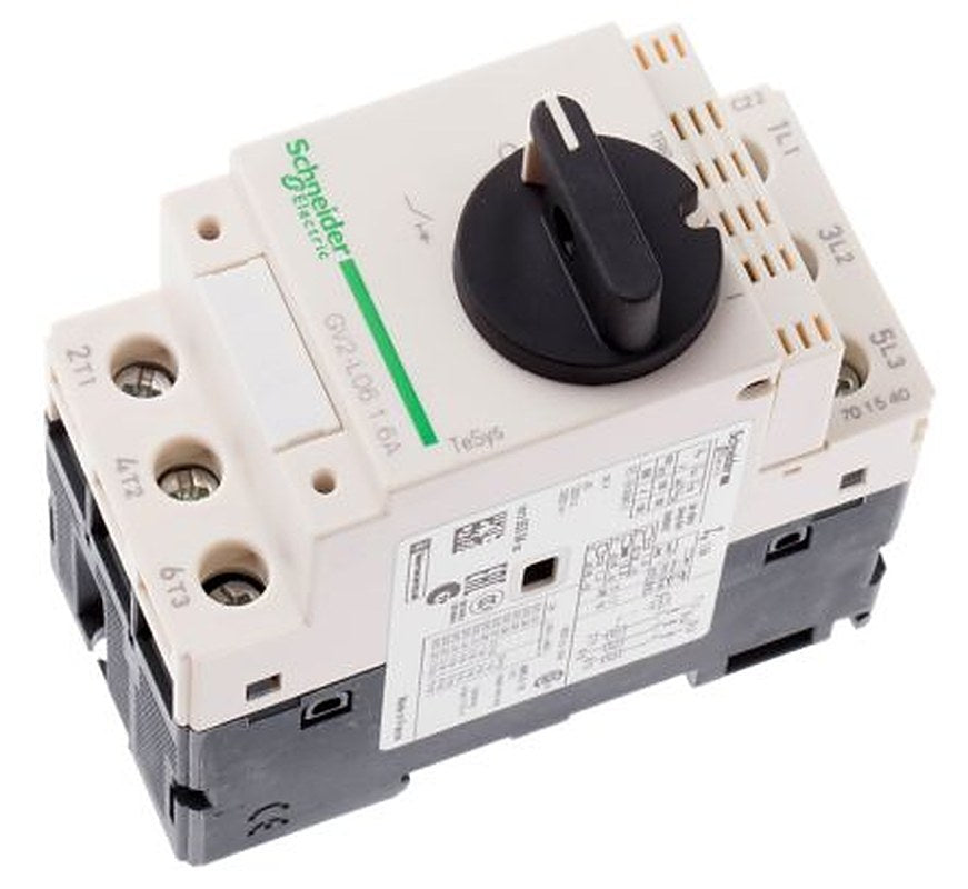 Schneider Electric 1A, 1.7 A TeSyS GV Motor Protection Circuit Breaker, 690V, 60 °C, -20 °C