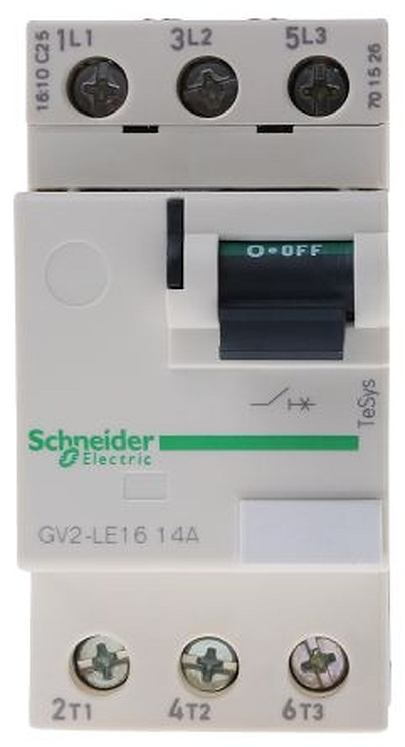 Schneider Electric 14A TeSyS GV Motor Protection Circuit Breaker, 690V, 60 °C, -20 °C