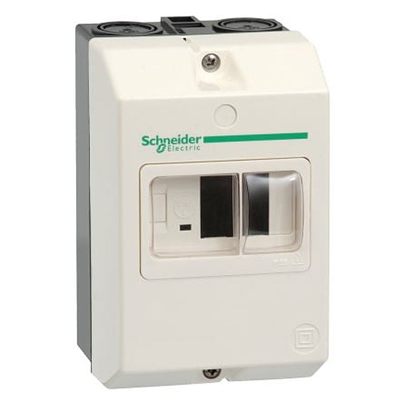 Schneider Electric Surface Mount Enclosure TeSyS GV Series Motor Accessory for Use with Motor Accessories,GV2MC02TQ