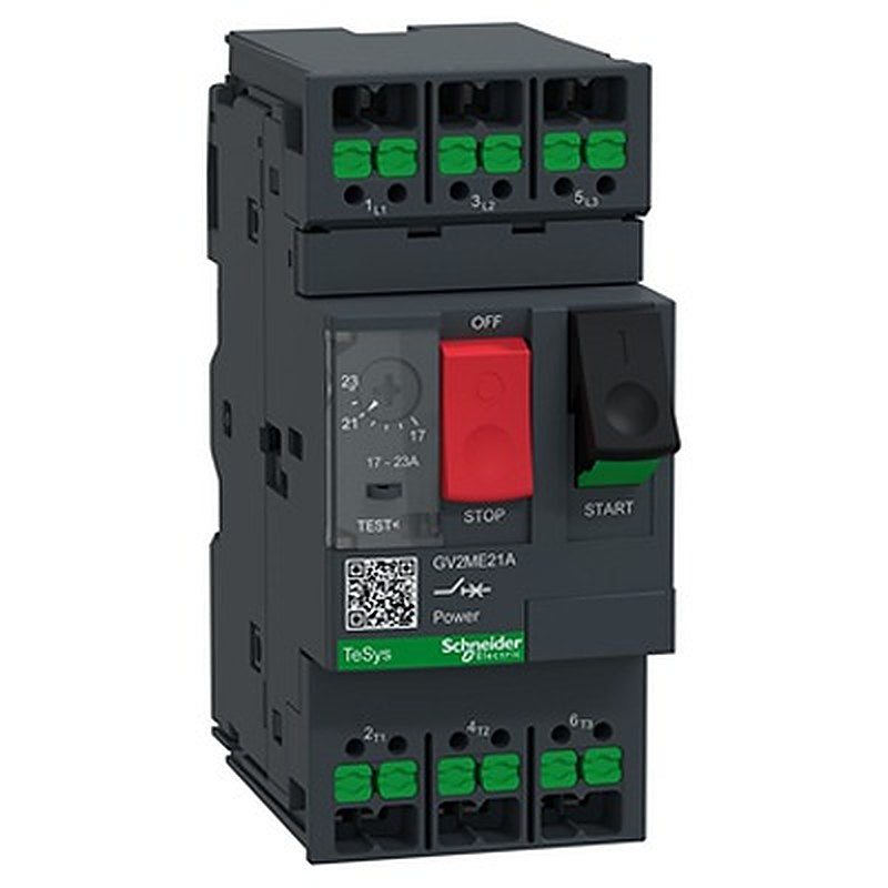 Schneider Electric 23A TeSys Deca Motor Protection Circuit Breaker, 690V ac, 60 °C, -20 °C