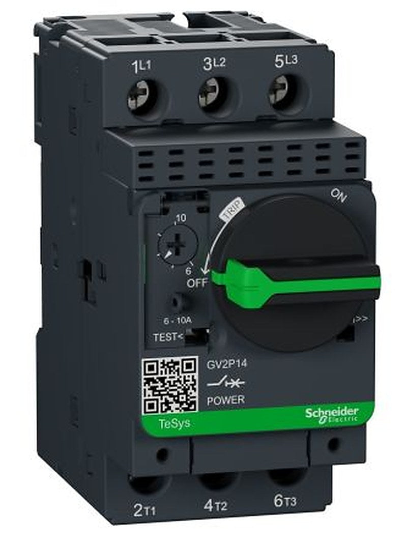 Schneider Electric 10A, 6 A TeSyS GV Motor Protection Circuit Breaker, 690V ac, -20 °C, 80 °C
