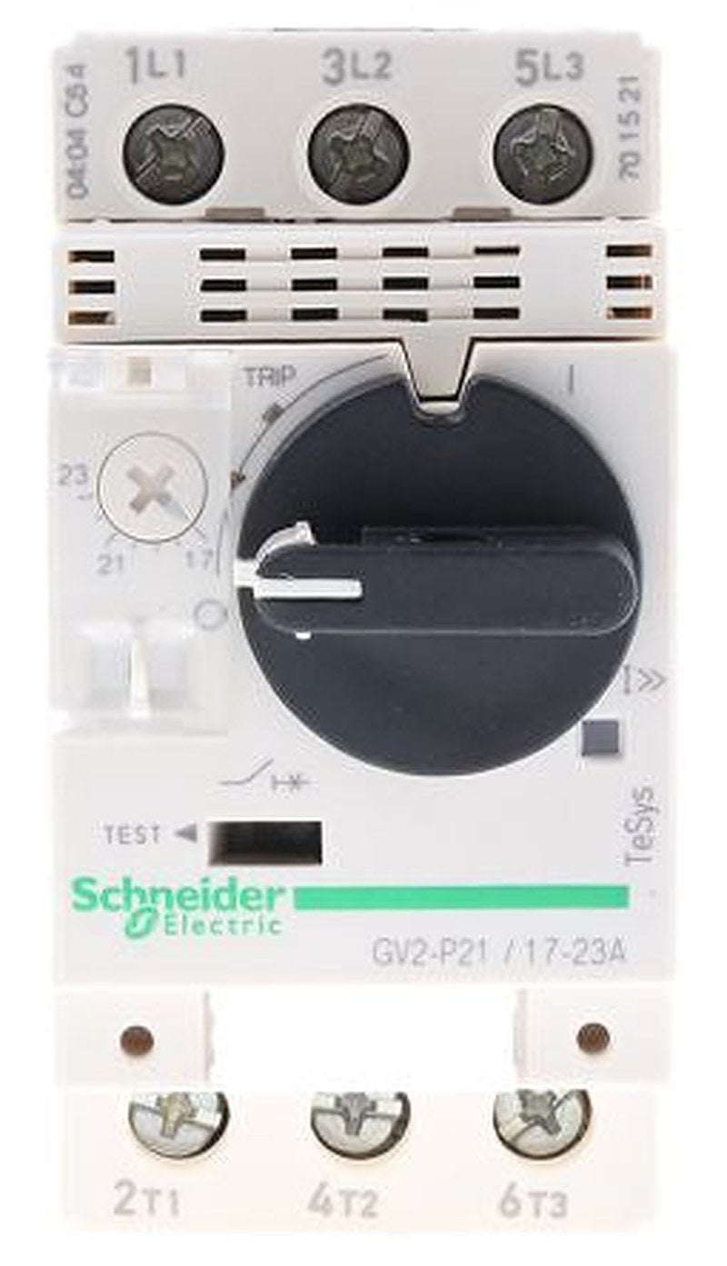 Schneider Electric 17A, 23 A TeSyS GV Motor Protection Circuit Breaker, 690V, 60 °C, -20 °C