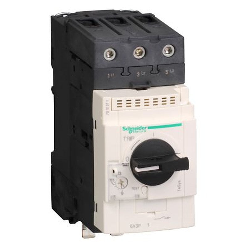 Schneider Electric TeSys Deca TeSyS GV Motor Protection Circuit Breaker - 3-Pole, DIN Rail, 32A Current Rating, 100 kA