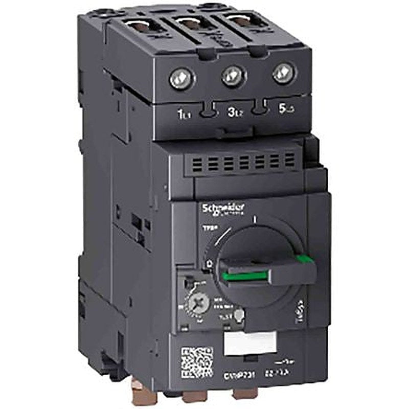 Schneider Electric TeSys GV3P Thermal Circuit Breaker - 3-Pole, DIN Rail, 73A Current Rating, 65 kA, 690V ac