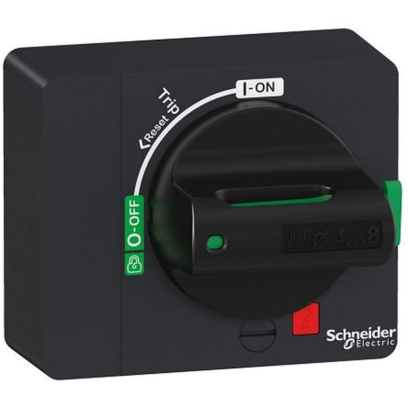 Schneider Electric Black Rotary Handle, 87 mm, TeSyS GV Series