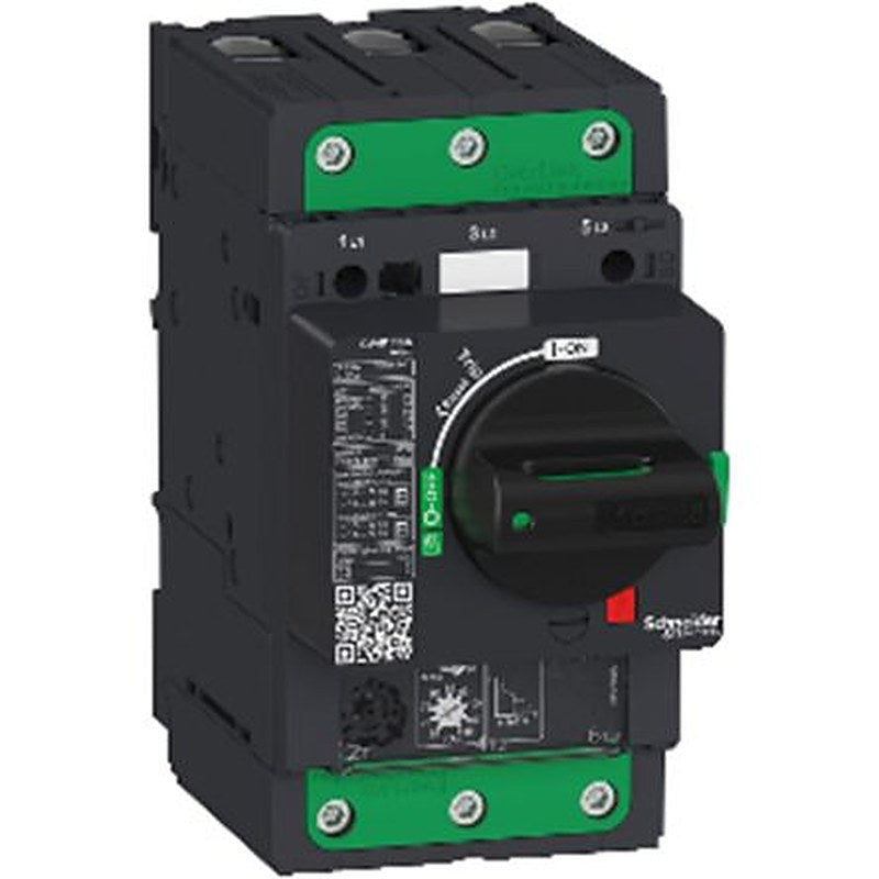 Schneider Electric TeSys TeSyS GV Thermal Circuit Breaker - 3-Pole, Direct, 50A Current Rating, 100 kA, 690V ac