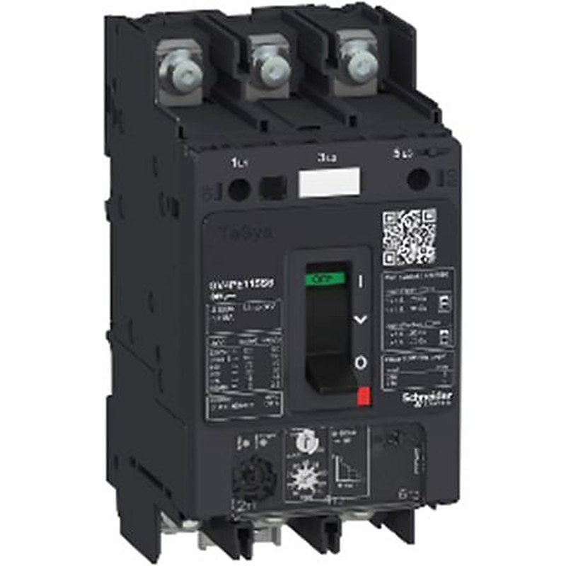 Schneider Electric TeSys GV4PE Thermal Circuit Breaker - 3-Pole, Direct, 7A Current Rating, 100 kA, 690V ac