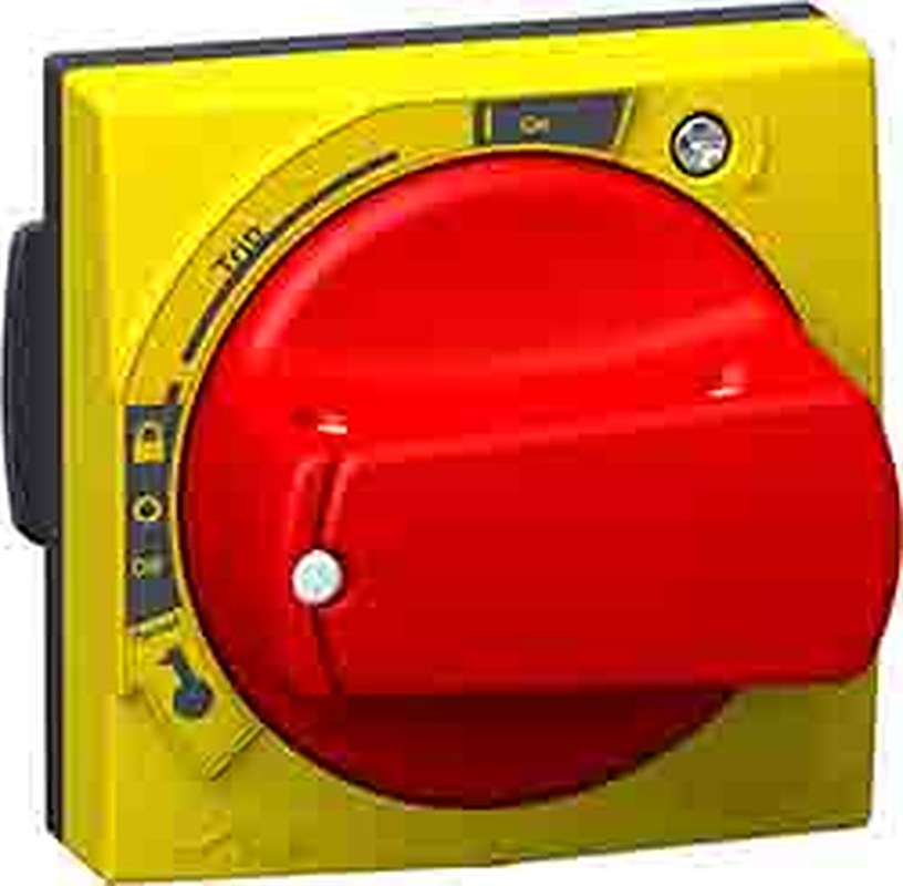 Schneider Electric Red Rotary Handle, 60 mm, TeSyS GV Series