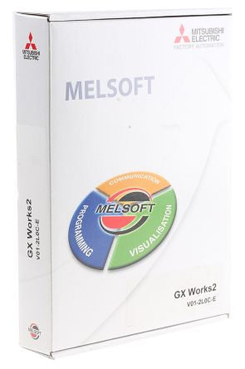 Mitsubishi Electric MELSOFT GX Series PLC Programming Software for Use with FX PLC Series