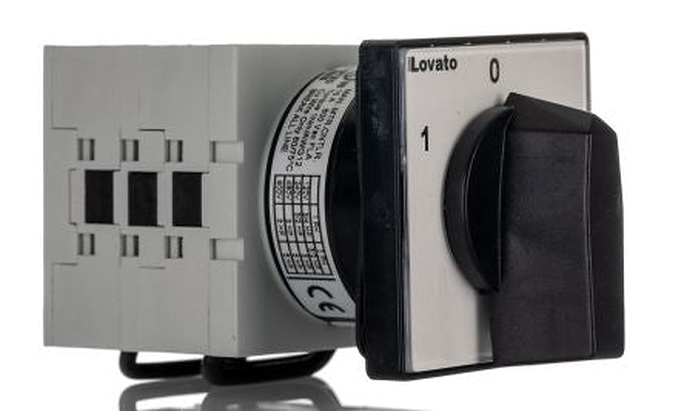 Lovato 3 Position 60 °, Knob Actuator 20 A