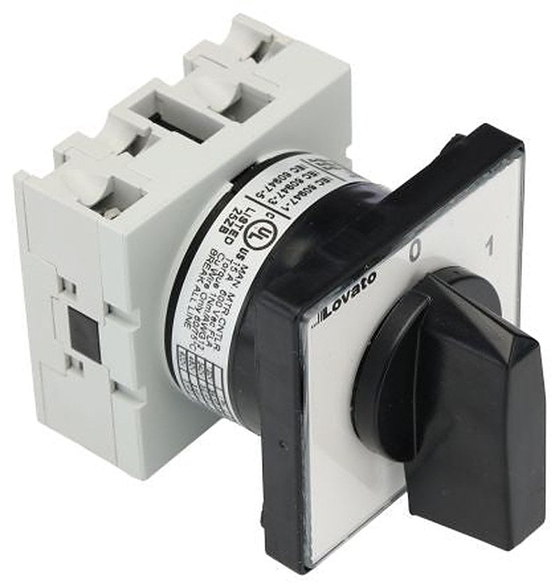 Lovato 2 Position 60 °, Knob Actuator 20 A