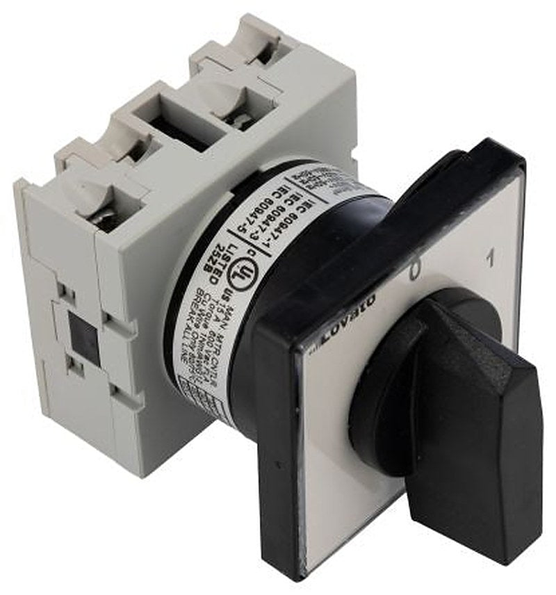 Lovato 2 Position 60 °, Knob Actuator 20 A