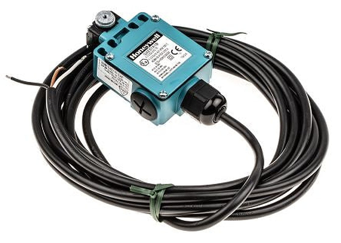 Honeywell GXE Series Side Rotary Limit Switch, SPDT, IP66, Die Cast Zinc Housing, 250V ac, 6A