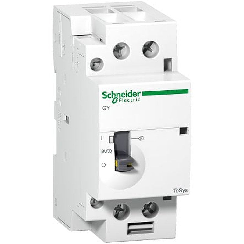 Schneider Electric GY63 Contactor, 240V ac Coil, 2-Pole, 63 A, 8 W 240V ac, 2 NO, 240V ac
