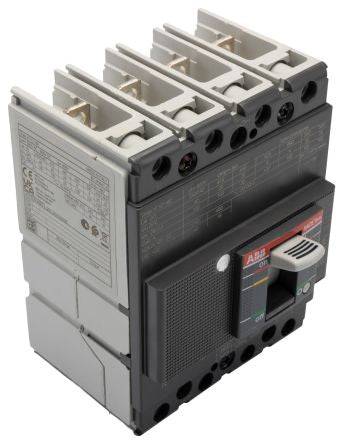 ABB, Tmax XT, 1SDA06 Molded Case Circuit Breaker 4-Pole 125A, Breaking Capacity 4 kA, Fixed