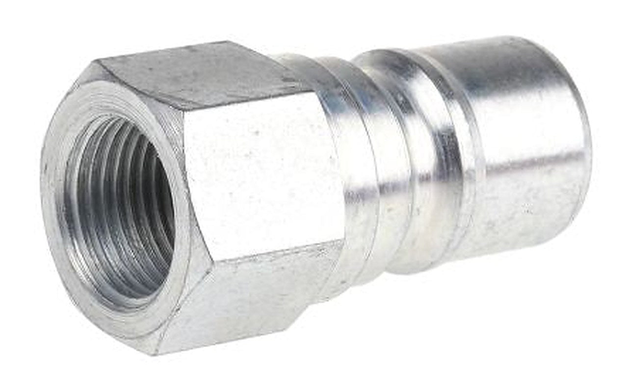Parker Steel Hydraulic Quick Connect Coupling Male G 3/8 in, 28 Mpa
