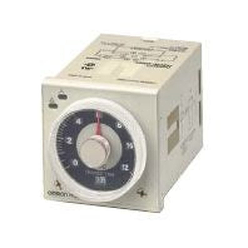 Omron H3CR Series DIN Rail Timer Relay, 1-Contact, 100 to 125 V dc 100V ac, 120 V ac, 0.5 to 120 s,