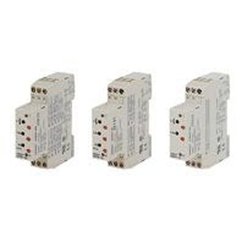 Omron H3DS Series DIN Rail Timer Relay, 24 to 48 V dc 230V ac, 24 V ac, 0.1 s to 120 h, Multifunction-Function, SPDT