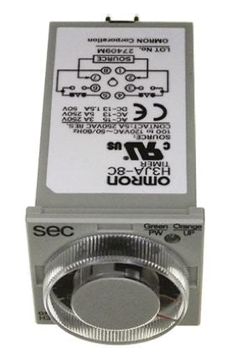 Omron Timer Relay, 1-Contact