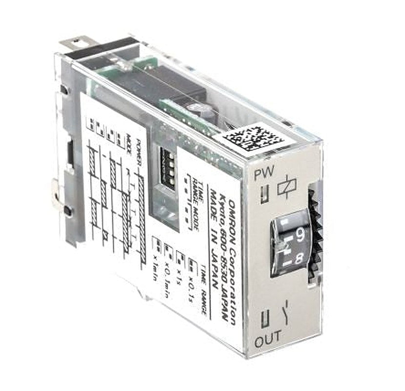 Omron H3RN Series Timer Relay, 1-Contact, 12 V dc 12V ac, 0.1 s to 10 min, Multifunction-Function, SPDT Switch
