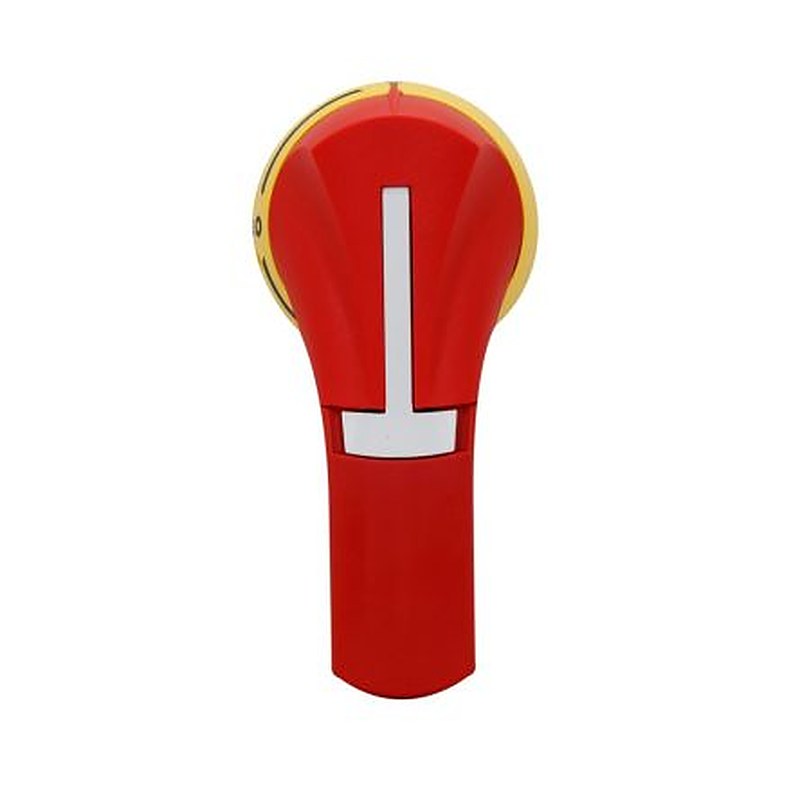 Eaton Red, Yellow Rotary Handle, 3 in, H4X Series