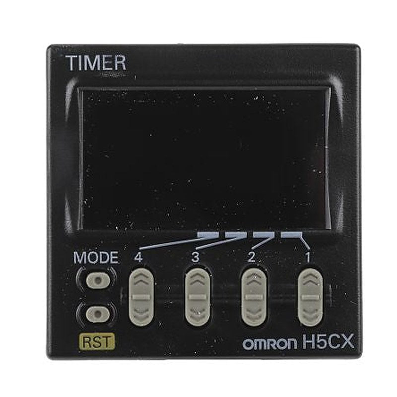 Omron H5CX Series Panel Timer Relay, 1-Contact, 24 V dc 12V ac, 24 V ac, 0.001 s to 9999 h, Multifunction-Function, SPDT