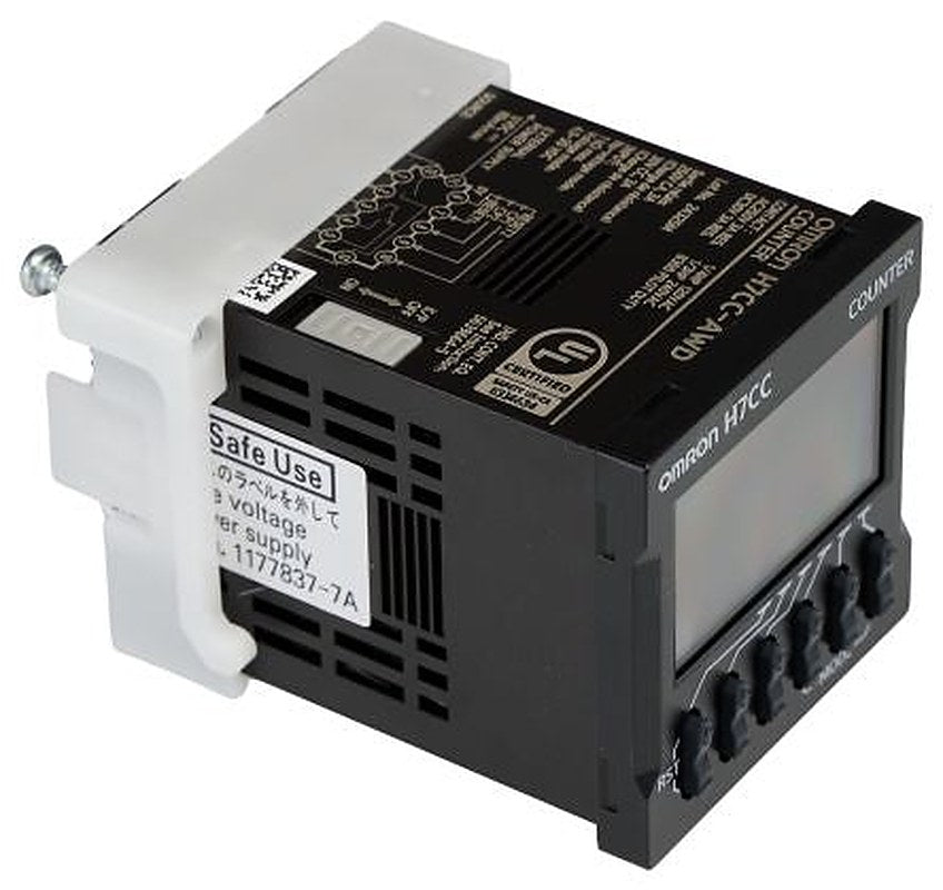 Omron Counter, Digital Counter, 6 Digit LCD, 60 Hz 24V ac