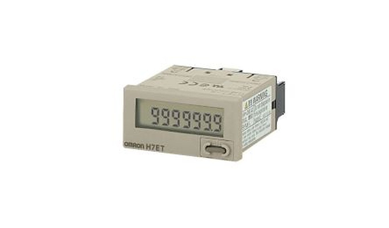 Omron H7ET Counter, Counter, 8 Digit LCD, 1 kHz 240V ac/dc