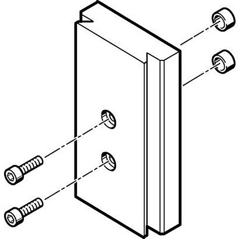 Festo Adapter Kit HAPB-2, For Use With Pneumatic Cylinder & Actuator