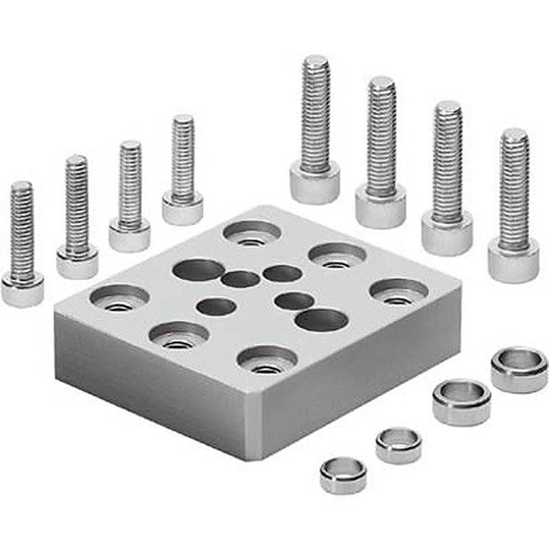 Festo Adapter Kit HAPG-37-S1, For Use With Pneumatic grippers