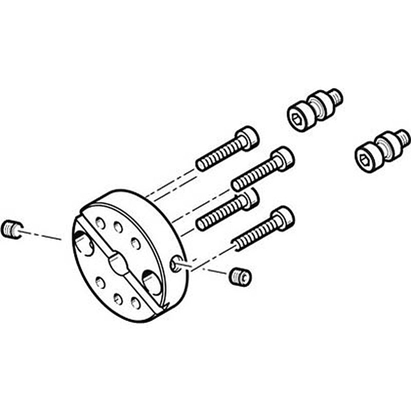 Festo Adapter Kit HAPG-SD2-13, For Use With Pneumatic Cylinder & Actuator