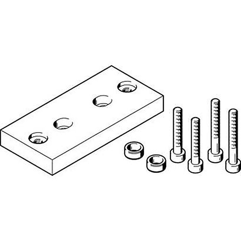 Festo Adapter Kit HAPG-SD2-45, For Use With Pneumatic Cylinder & Actuator