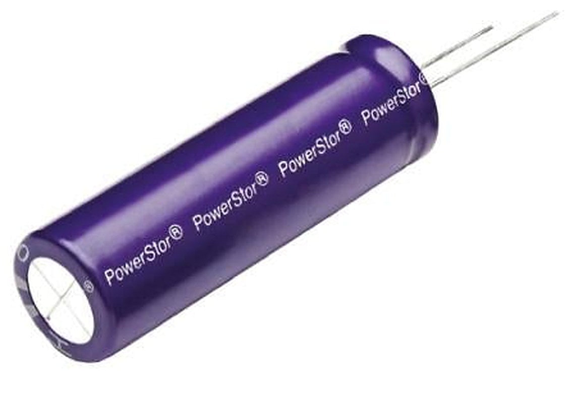 Eaton 3 F Supercapacitor -10 to 30 % Tolerance, Supercap HB 2.5V dc, Through Hole