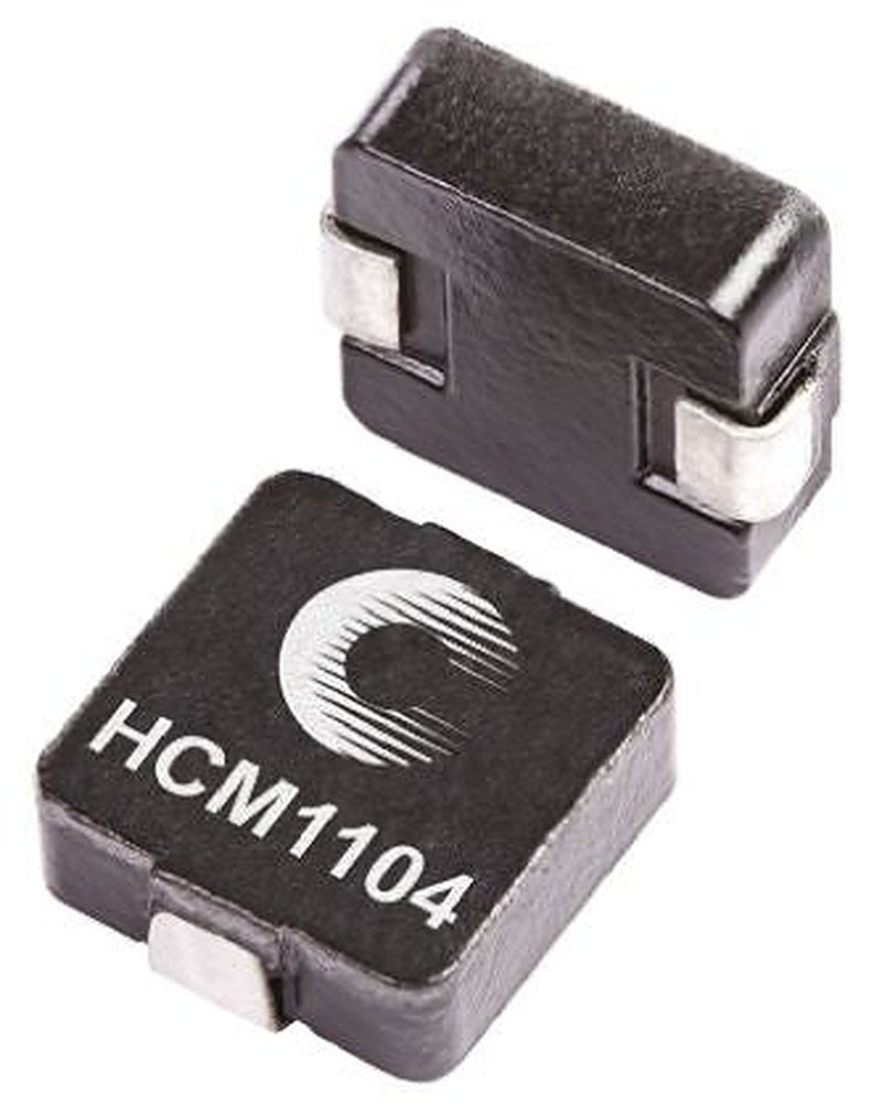Eaton, HCM1104, 1104 Shielded Surface Mount Inductor with a Composite Iron Powder Core, 900 nH ±20 % 28 A Idc