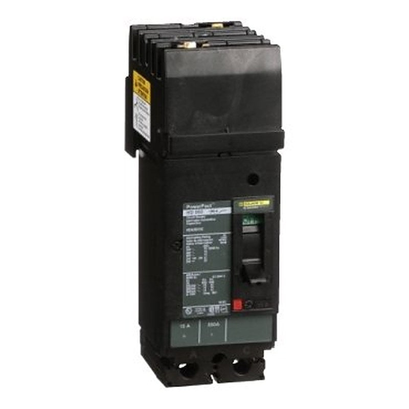 Circuit breaker, PowerPacT H, 15A, 2 pole, 600VAC, 14kA, I-Line, thermal magnetic, 80%, AC (Circuit breaker PowerPacT H) is a Schneider Electric product. Designed for reliable performance and long service life. Available across Iraq — contact us for pricing and delivery options.