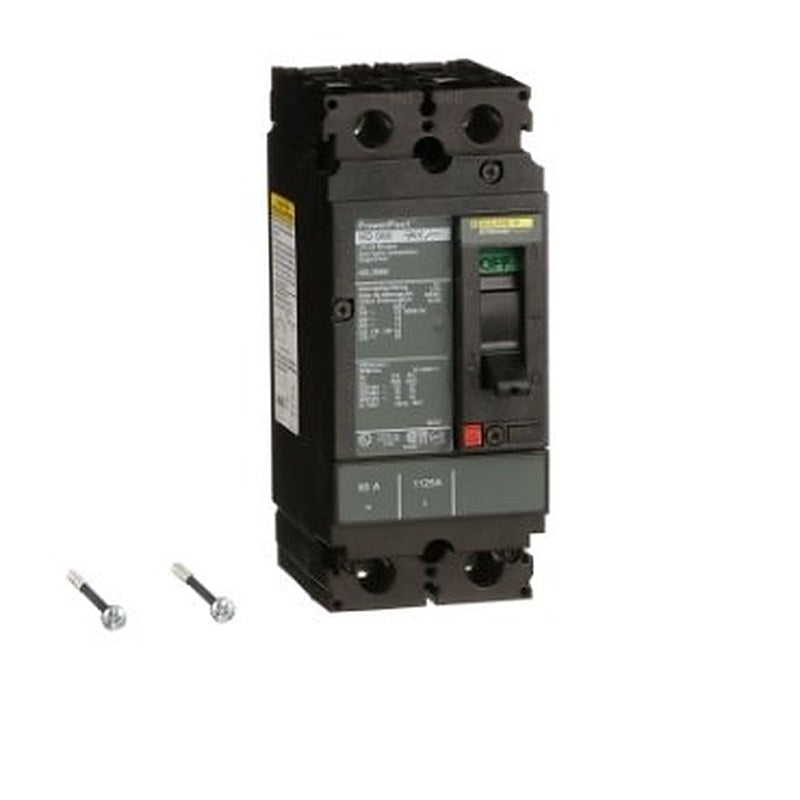 Circuit breaker, PowerPacT H, 60A, 2 pole, 600VAC, 14kA, lugs, thermal magnetic, 80% (Circuit breaker PowerPacT H) is a Schneider Electric product. Designed for reliable performance and long service life. Available across Iraq — contact us for pricing and delivery options.
