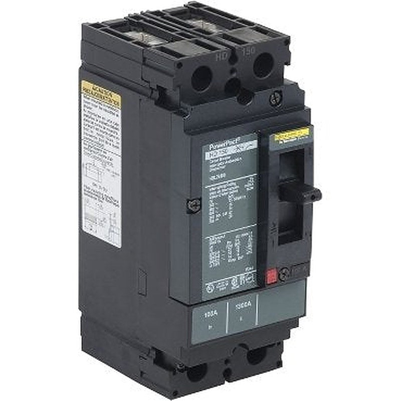 Circuit breaker, PowerPacT H, 100A, 2 pole, 600VAC, 14kA, lugs, thermal magnetic, 100% (Circuit breaker PowerPacT H) is a Schneider Electric product. Designed for reliable performance and long service life. Available across Iraq — contact us for pricing and delivery options.